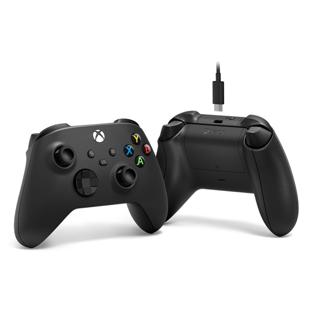 Tay cầm chơi Game không dây Microsoft Xbox + Cáp