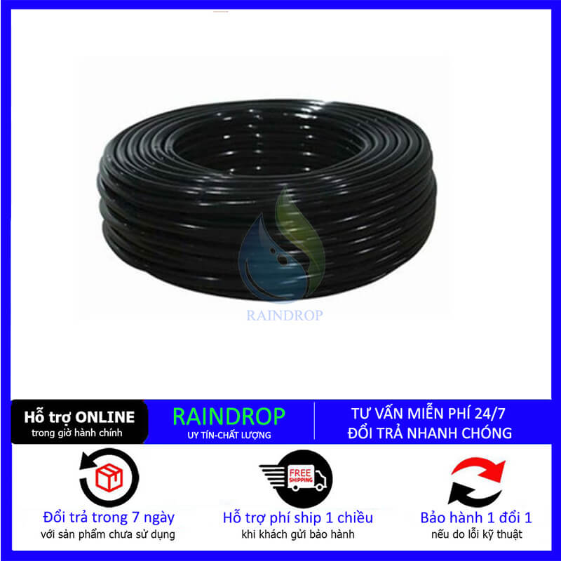 10 mét Ống nhựa LDPE 6mm