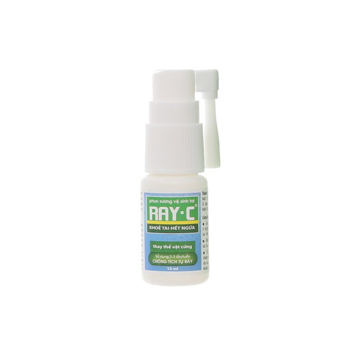 Ray C - Phun Sương Vệ Sinh Tai - Lọ 10ml