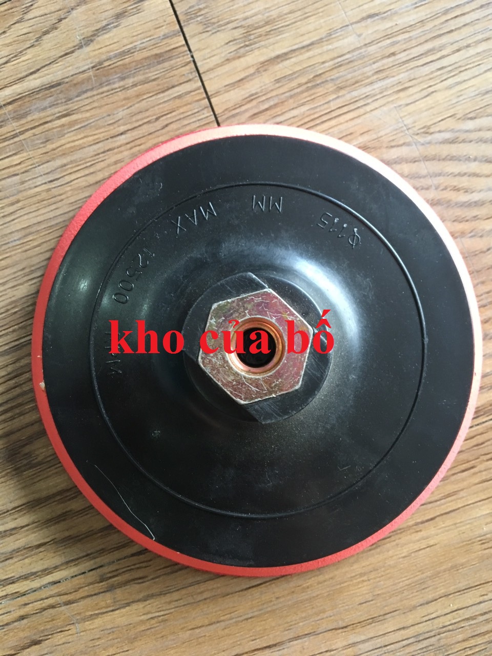 Đĩa cao su đánh bóng nhựa 115mm total tac7121152