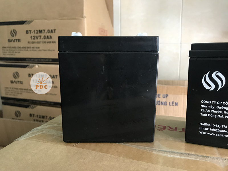 Bình ắc quy Saite 12V 5Ah BT-12M5.0AT - (PDC-TECH)