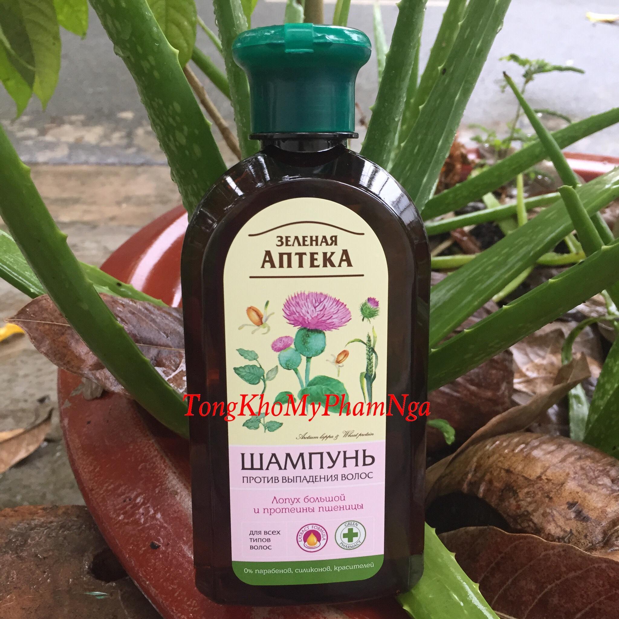 [HCM]Dầu Gội Green Pharmacy Giúp Mọc Tóc dài và dày tóc