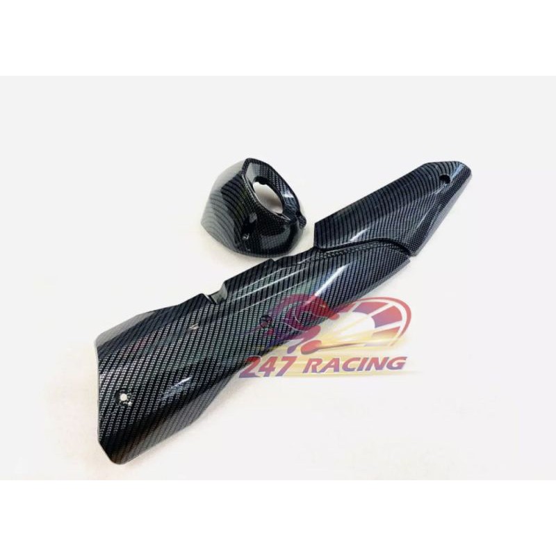 Bộ Ốp Pô nhúng carbon ex 155