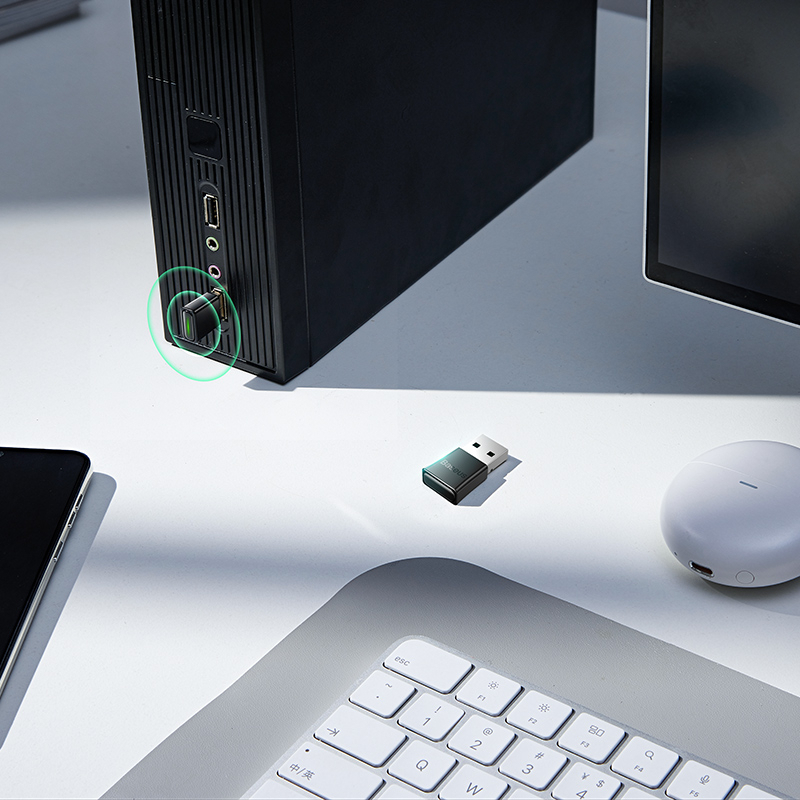 Bộ Chuyển Đổi Kết Nối Không Dây Bluetooth Baseus BA07 Wireless Adapter