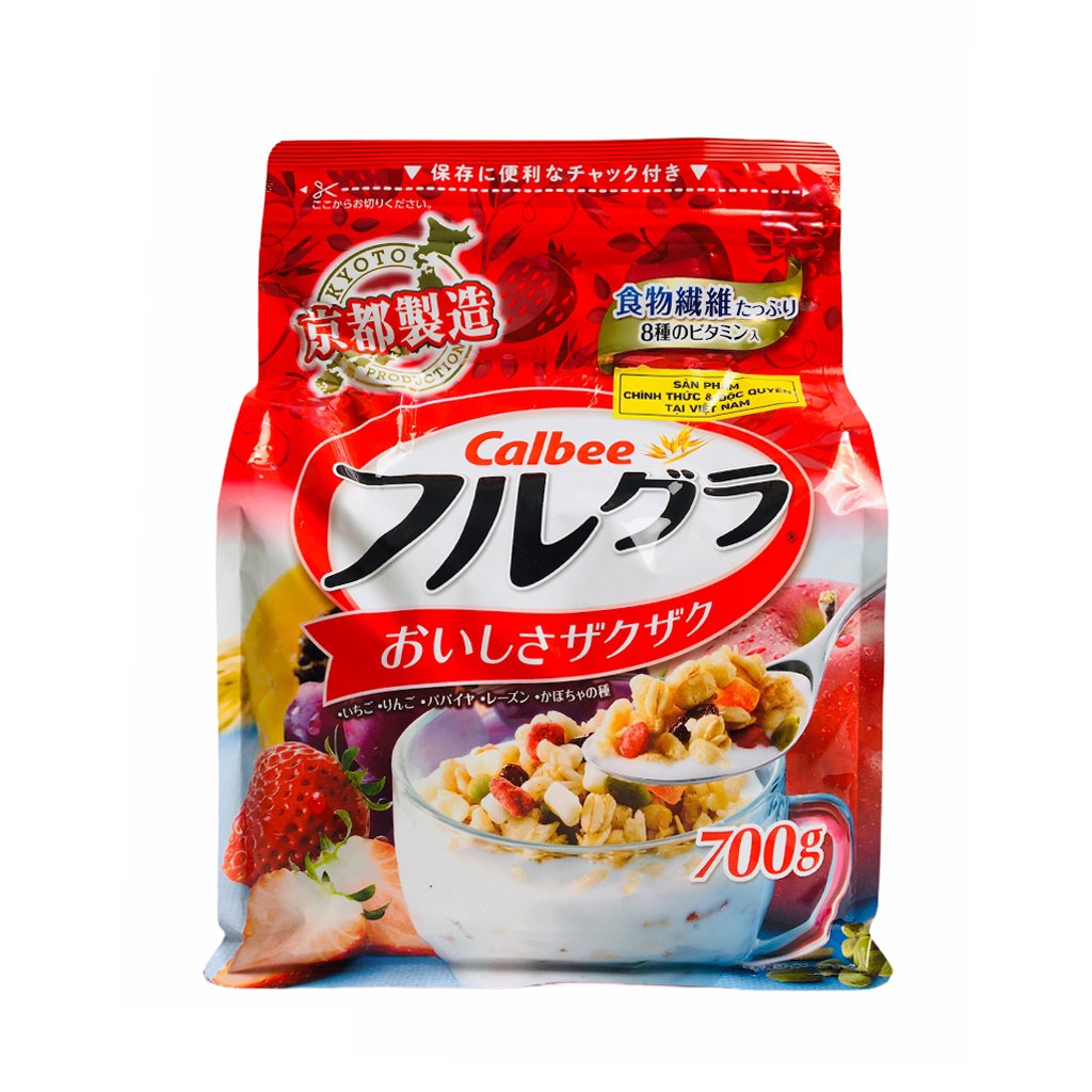 Ngũ Cốc Trái Cây Calbee Nhật Bản 700G