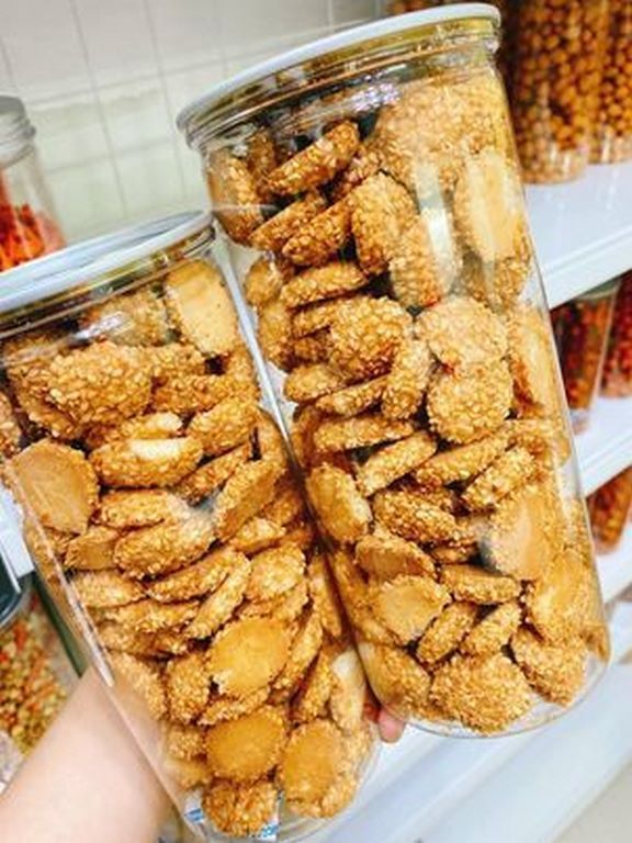 Bánh Nhện Mè Lon Pet 250G - Thơm Ngon