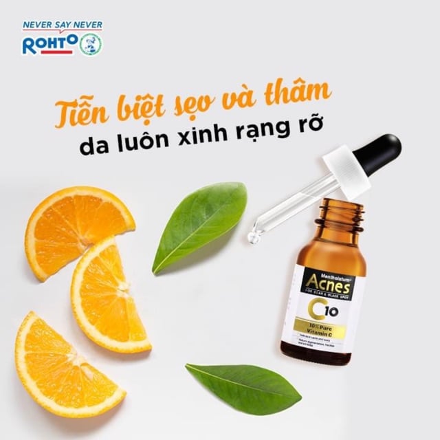 (Chính hãng) Acnes C10-Dung dịch làm mờ sẹo và vết thâm 15ml