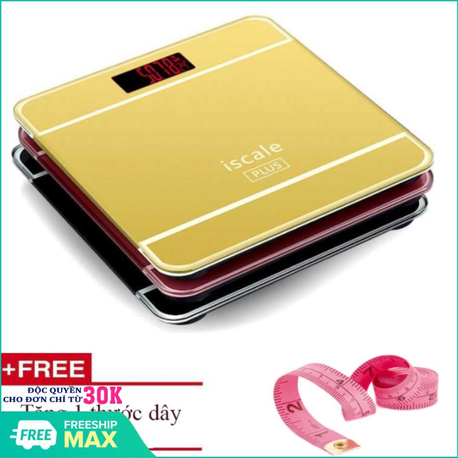 Combo 5 Cân sức khỏe điện tử mặt kính cường lực MJ-25 - Cân điện tử sức khỏe iScale - Cân điện tử gia đình.