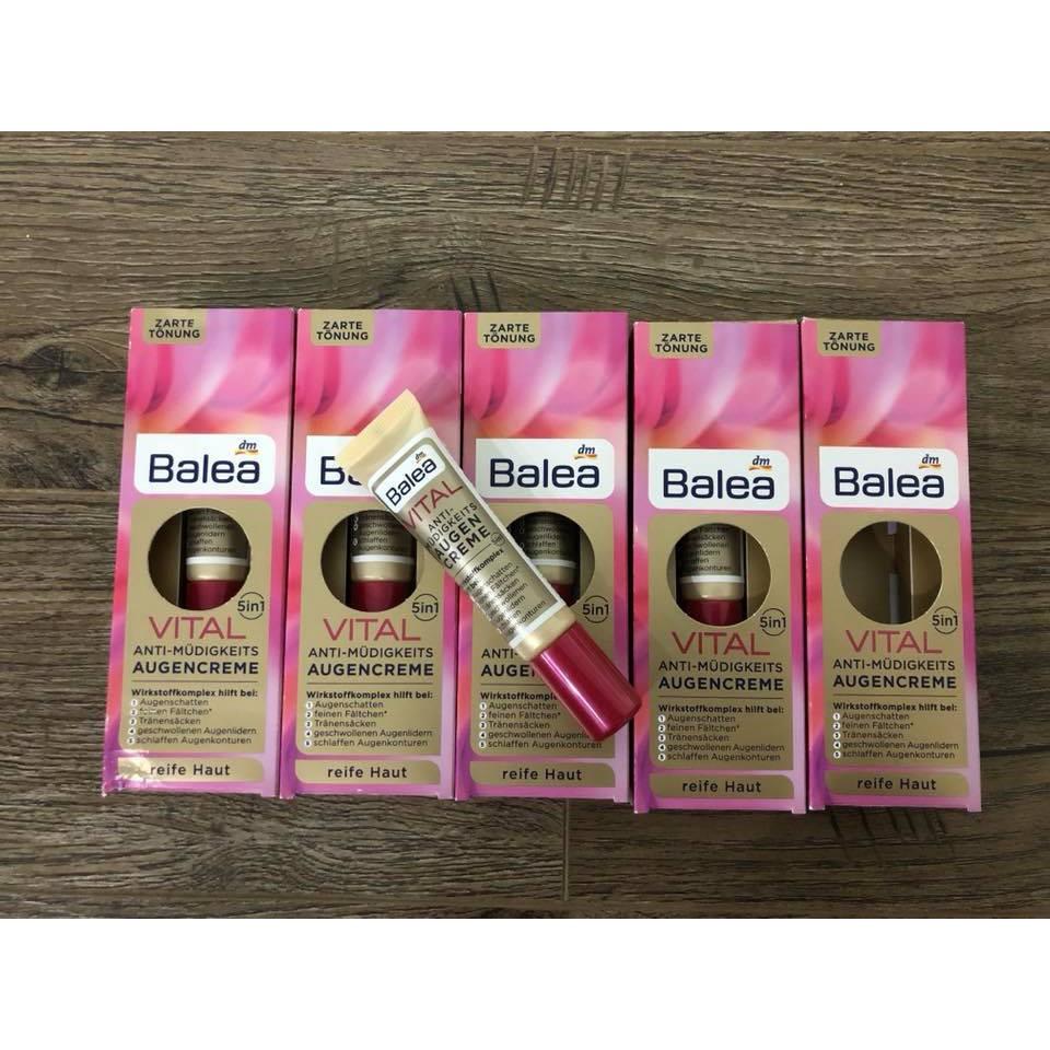 Kem dưỡng da vùng mắt Balea Vital 5 in1