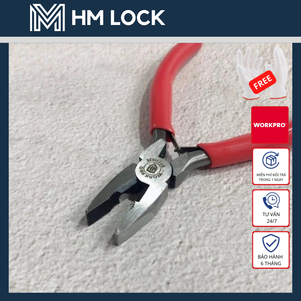 KỀM MINI Workpro NHỌN, CẮT, ĐIỆN - HÀNG CHÍNH HÃNG