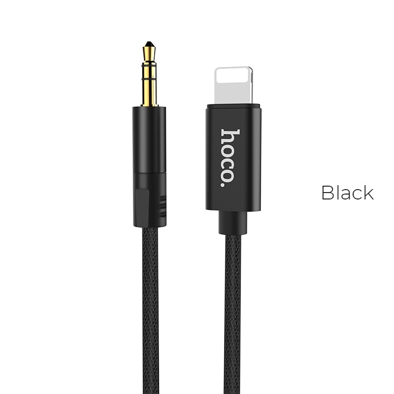 Bộ Chuyển Đổi Hoco Upa13 Cáp Audio Dây Dù Lightning Đến Jack 3.5mm