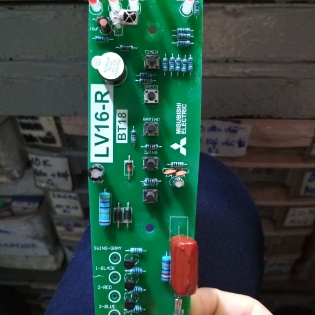 Mạch quạt điều khiển Mitsubishi LV16 R BT18 cao cấp BH 1 tháng