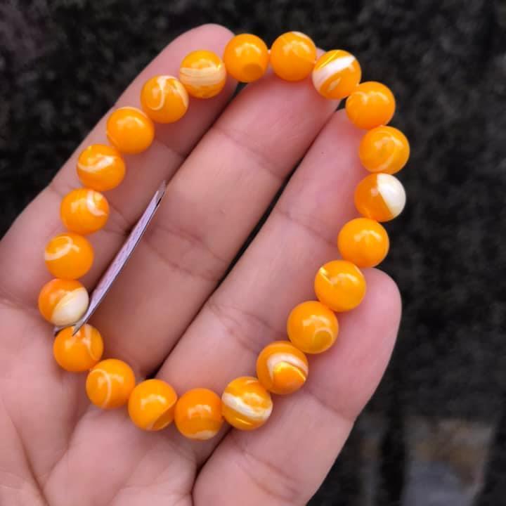 VÒNG TAY ỐC XÀ CỪ VÀNG 8LY