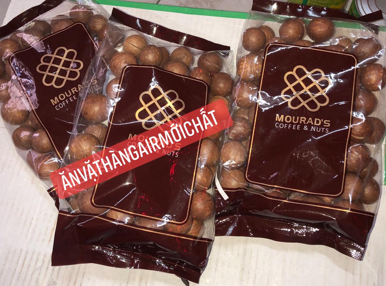 [New Date 10/2027] Mourad's Australian Macadamia Nuts 500 Gram Pack