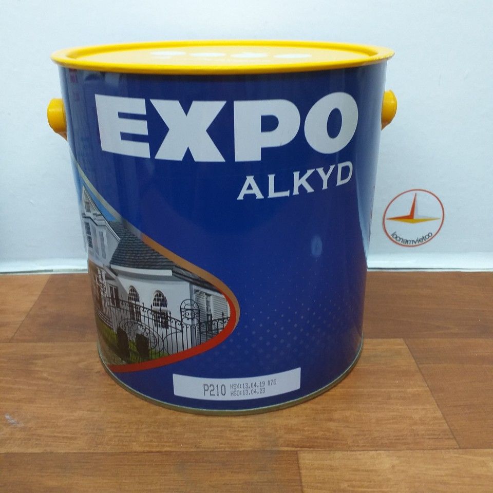 Sơn dầu Expo màu đỏ PCCC 210 3L
