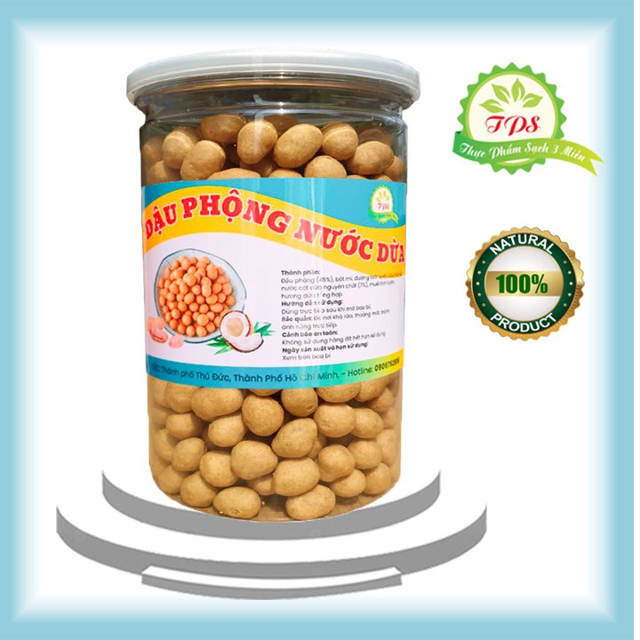 500g 300G đậu phộng da cá sấy nước cốt dừa thơm ngon