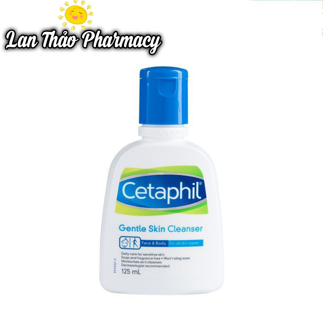 Sữa tắm - sữa rửa mặt Cetaphil Gentle Skin Cleanser cho da nhạy cảm