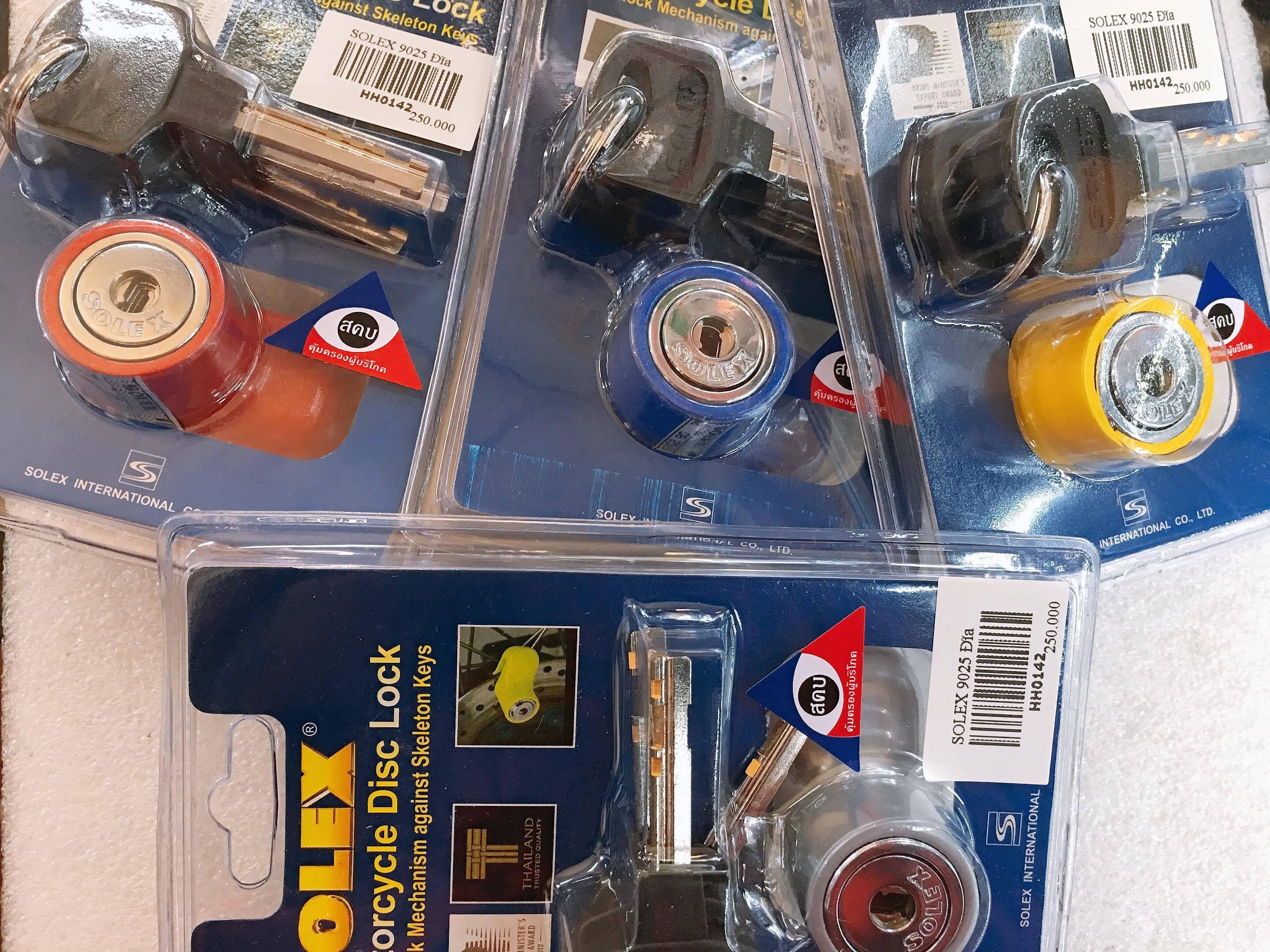 Khóa Đĩa Xe Máy Solex Thái Lan