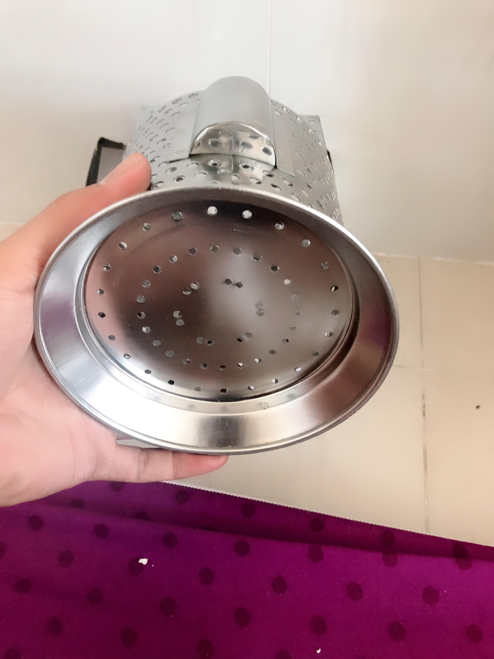 Ống Đựng Đũa Muỗm inox 2 Ngăn Tiện Lợi