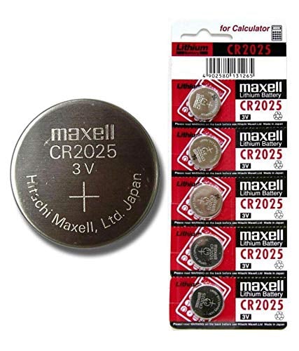 5 viên Pin CMOS CR2025 Maxell Lithium Battery 3V (5 viên)