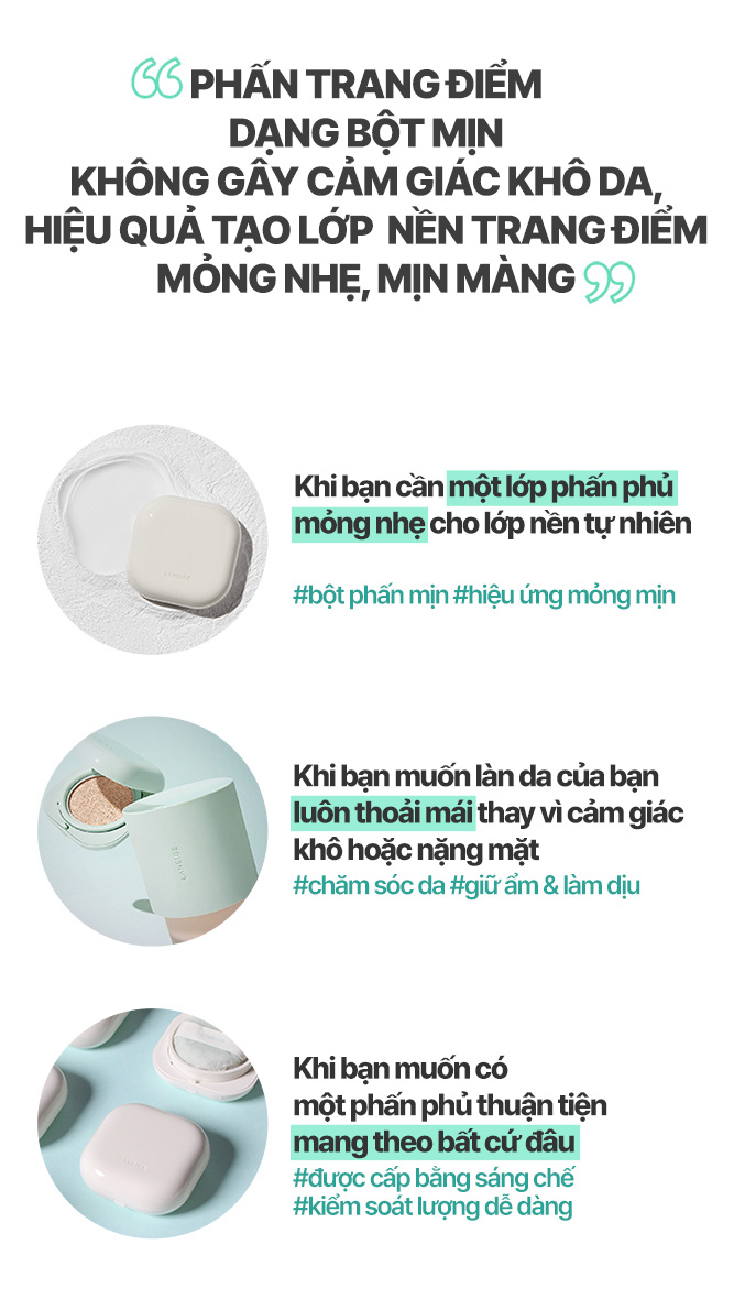 Phấn Phủ Dạng Bột Mịn Laneige Neo Essential Blurring Finish Powder 7G