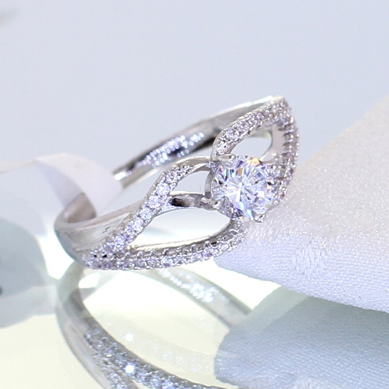 Nhẫn mạ Bạc cao cấp August Love MK167