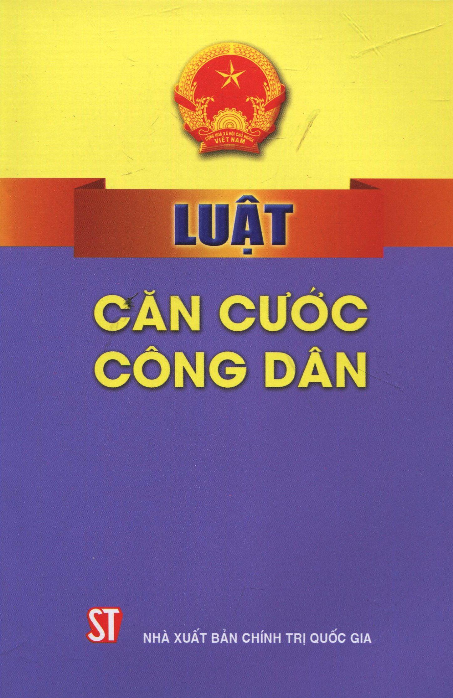 Luật Căn Cước Công Dân - Nhiều Tác Giả