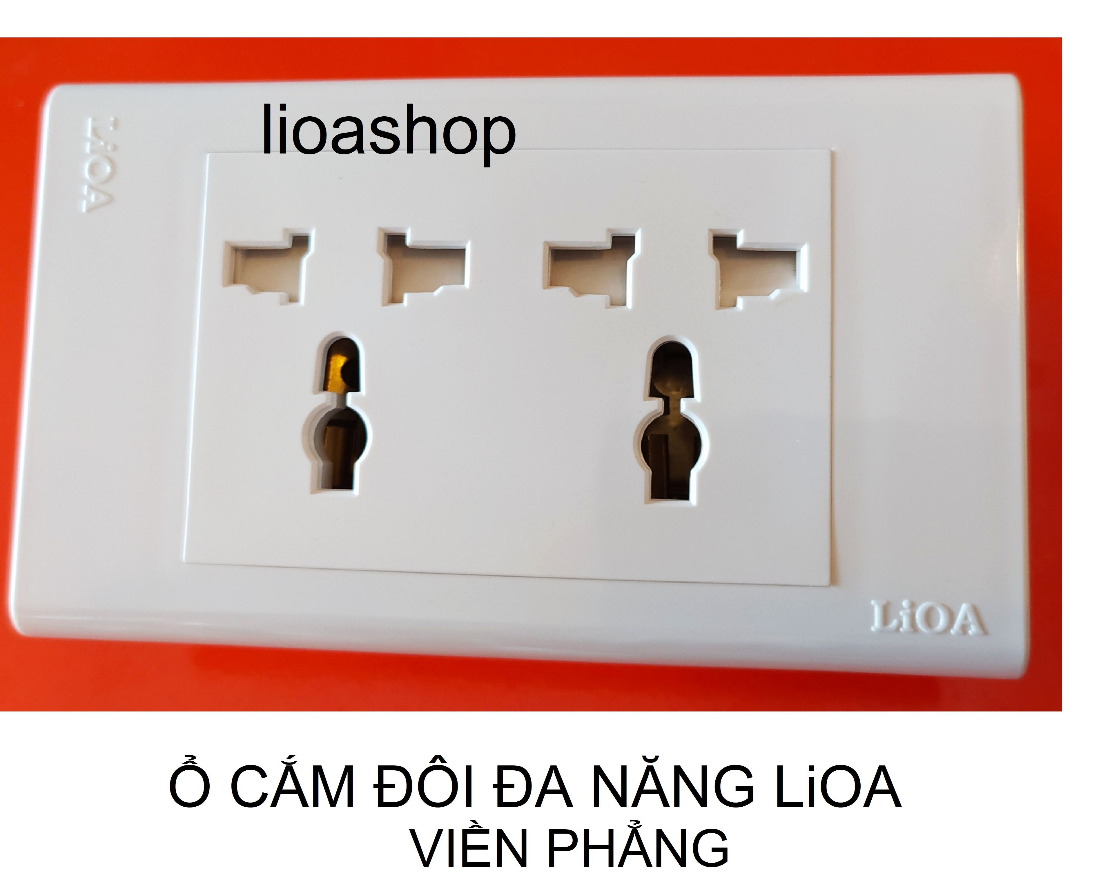 Ổ CẮM ĐÔI ĐA NĂNG LiOA