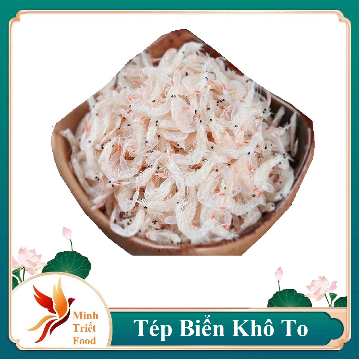 Ruốc Khô Sạch 500GR  Ruốc biển - tép khô - khuyết biển khô