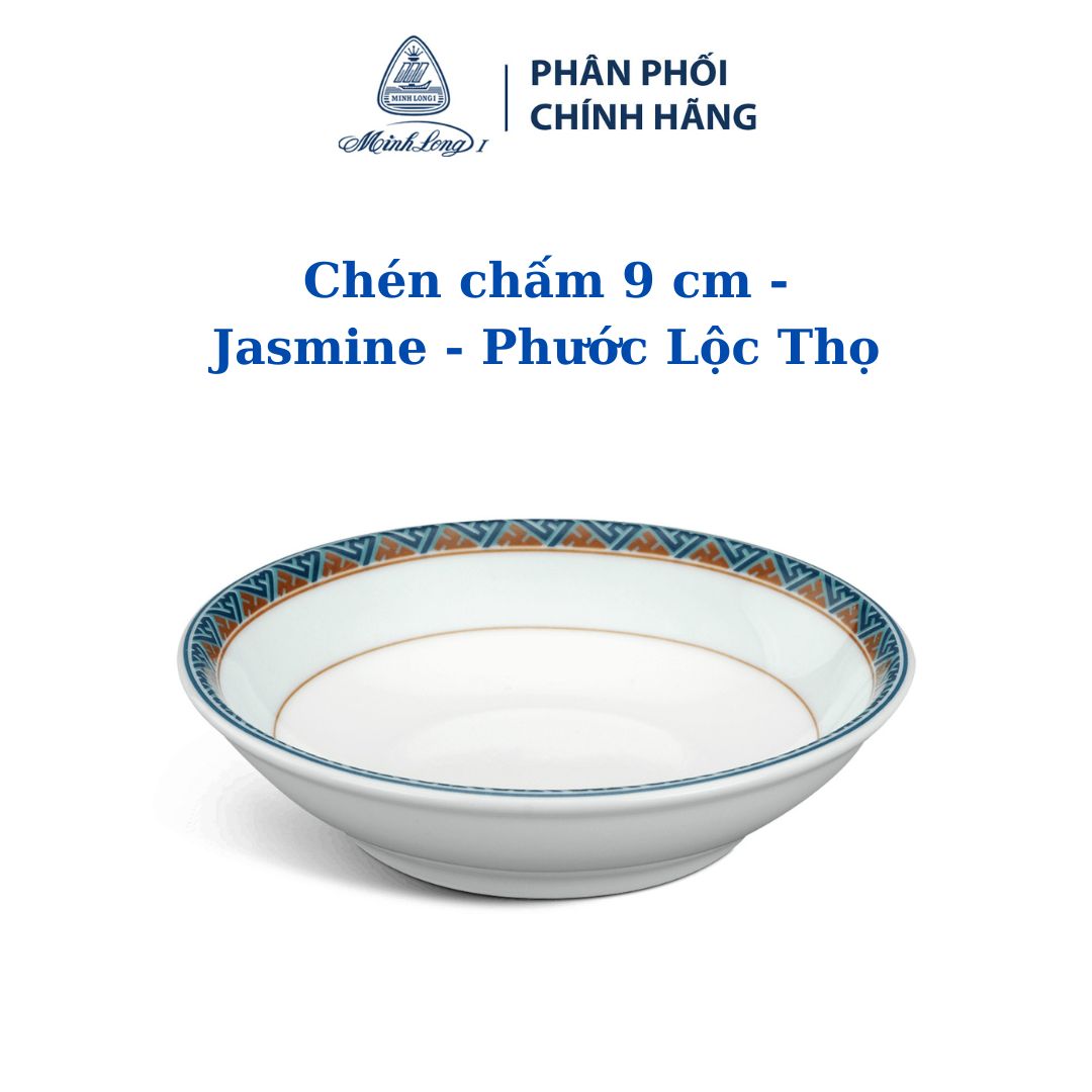 Cup dot 9 cm-Jasmine-Fuk Luk Sau-ceramics high-end intelligent long