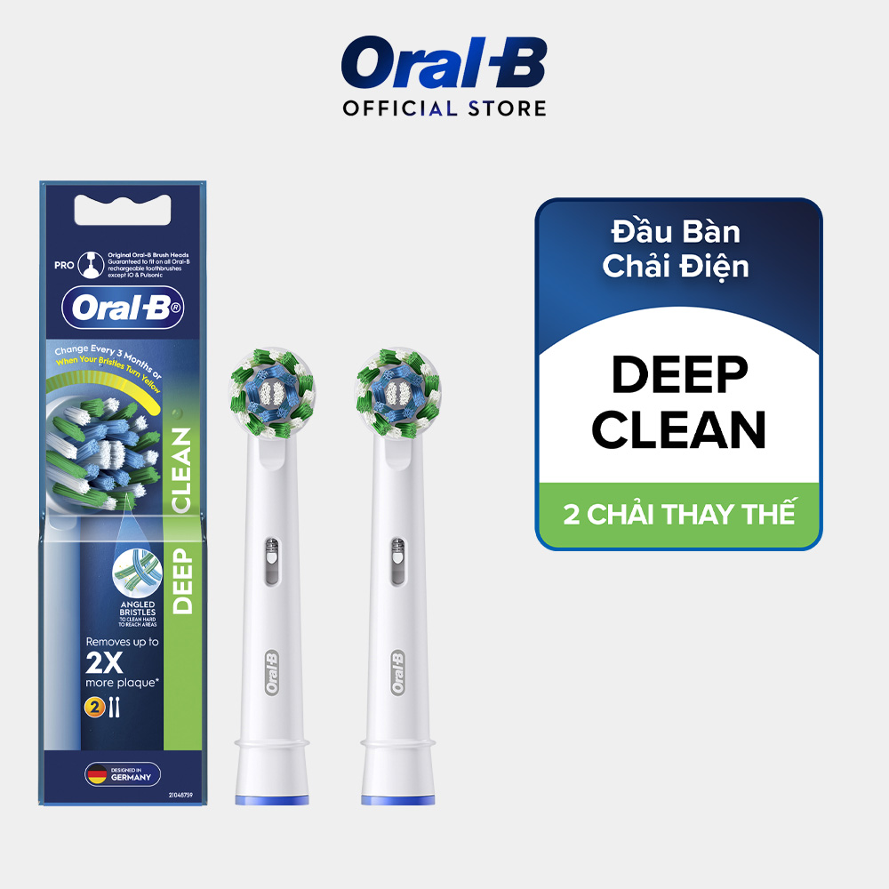 Đầu Bàn Chải Điện Oral-B DeepClean (2 cái)