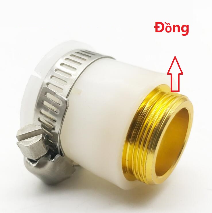 Đầu nối vòi nước silicon đa năng 22mm