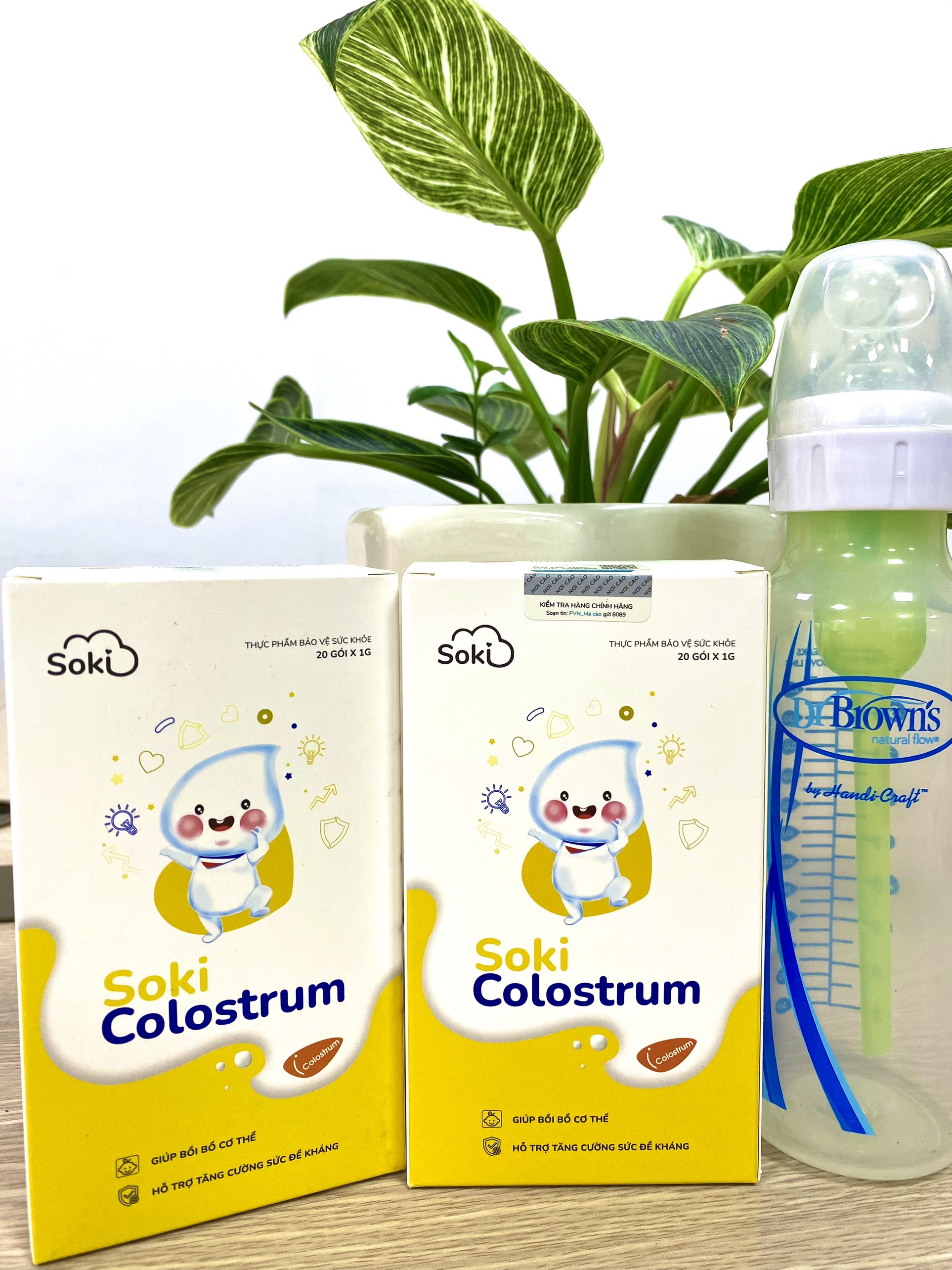 COMBO 3 HỘP SOKI COLOSTRUM - TĂNG ĐỀ KHÁNG