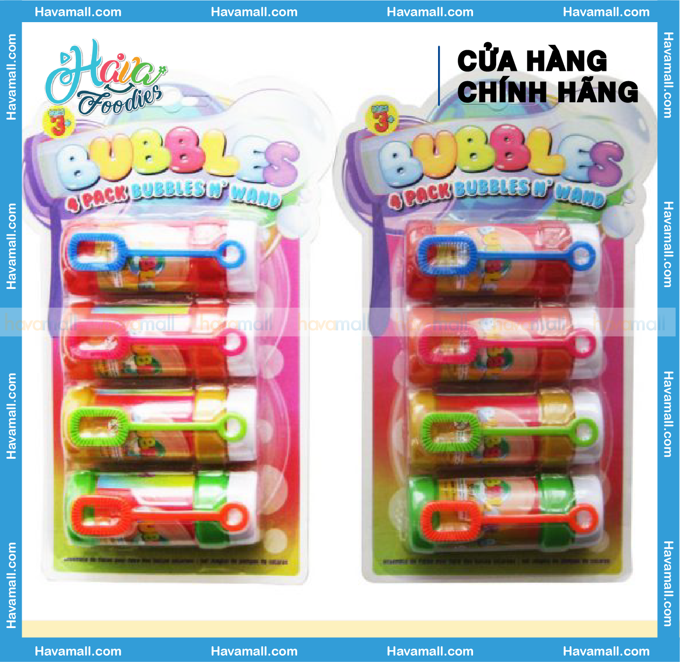 [HCM]Chai Thổi Bong Bóng An Toàn Cho Bé Uncle Bills