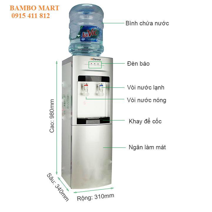 CÂY NƯỚC NÓNG LẠNH DAIWA YDG2 5BBA