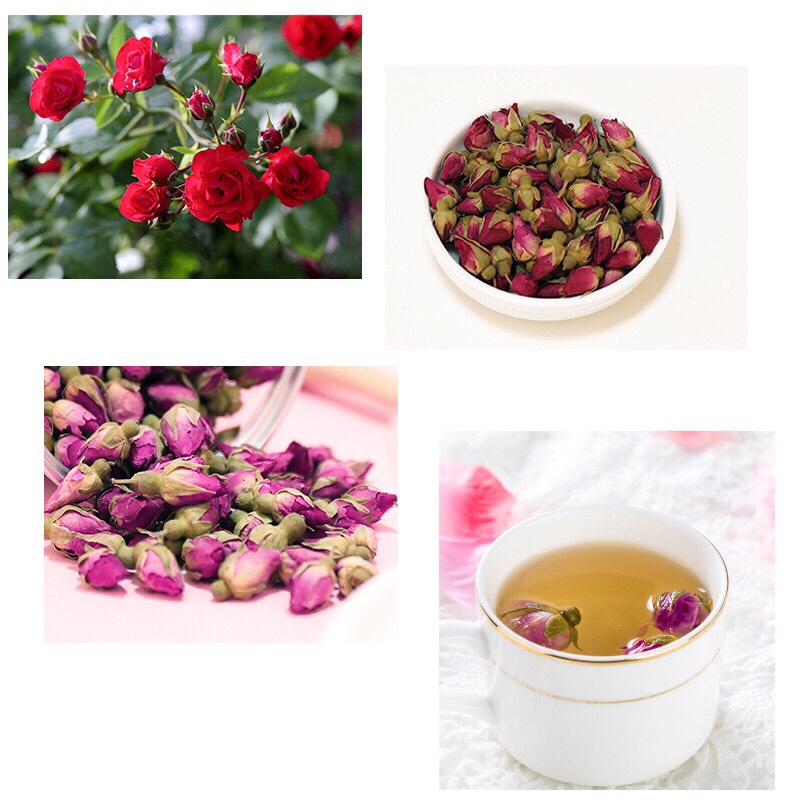 Nụ Hồng Sấy Khô dùng pha trà -  Rose Buds -