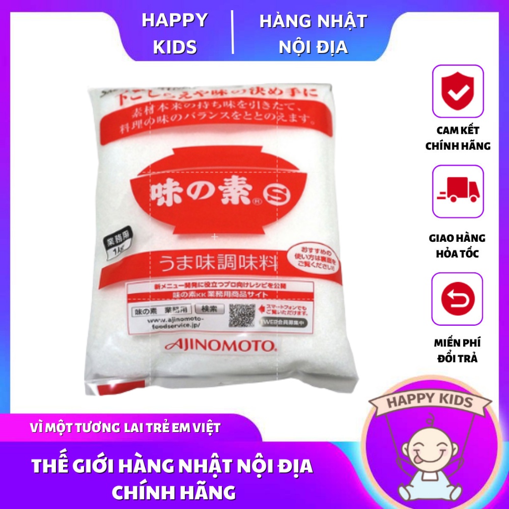 Bột ngọt Ajinomoto Nhật Bản, mì chính Ajinomoto 1kg