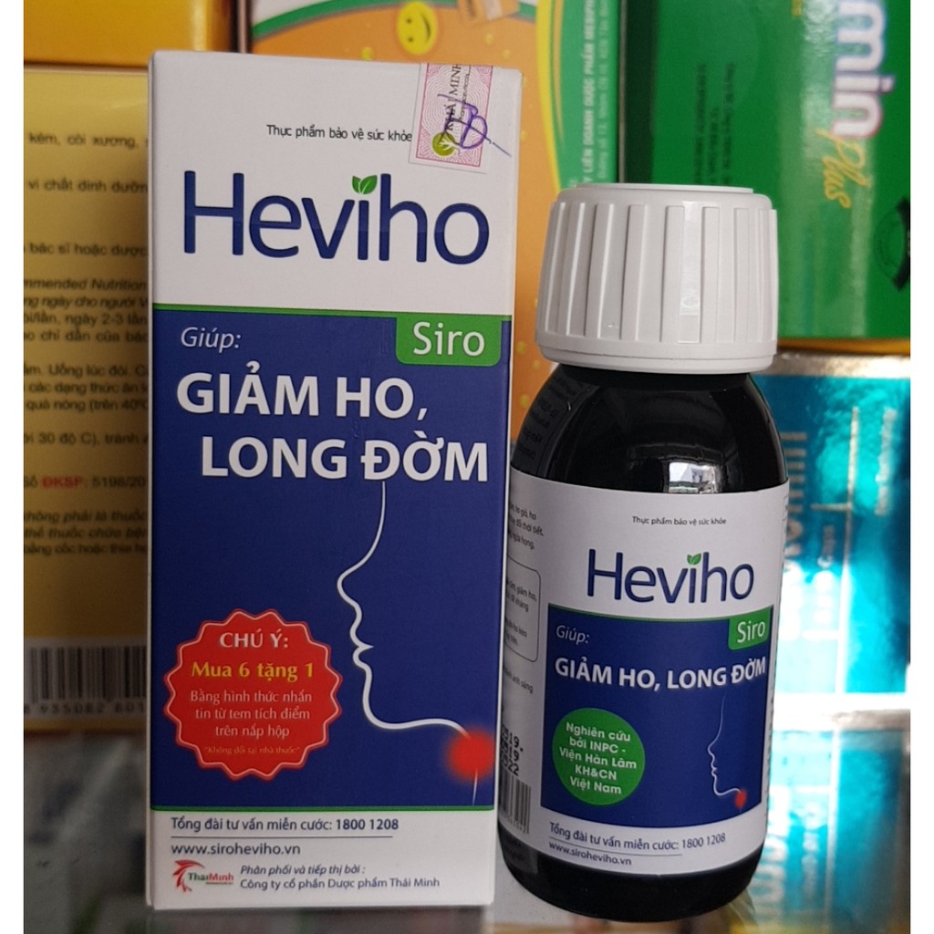 TPCN heviho dạng siro giảm ho long đờm