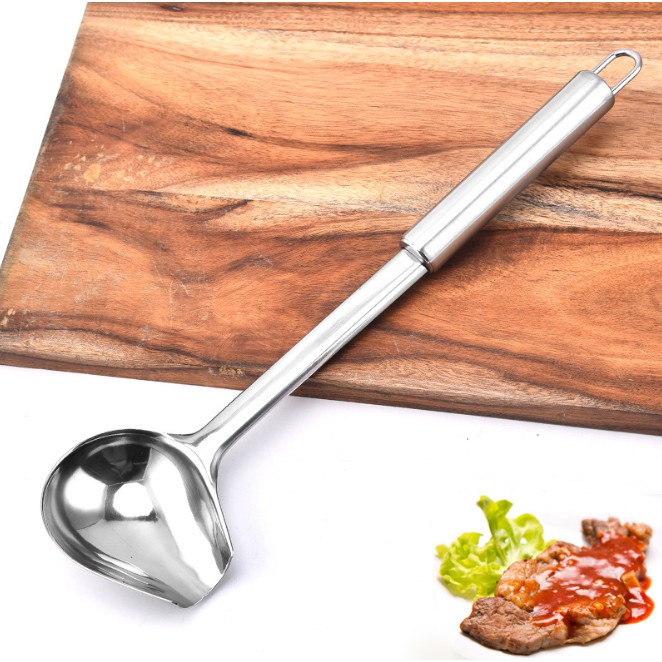 Muôi Mỏ Vịt Múc Trân Châu, Cốt Sữa Dừa Inox ( Muôi Múc Trân Châu Đường Đen )