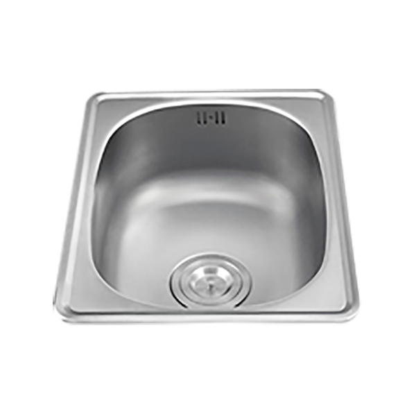 BỒN RỬA CHÉN BÁT INOX 304 đơn 1 hố giá rẻ (chậu rửa chén bát inox)