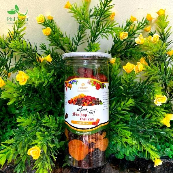 [HCM]Mix trái cây sấy - hộp 500gram