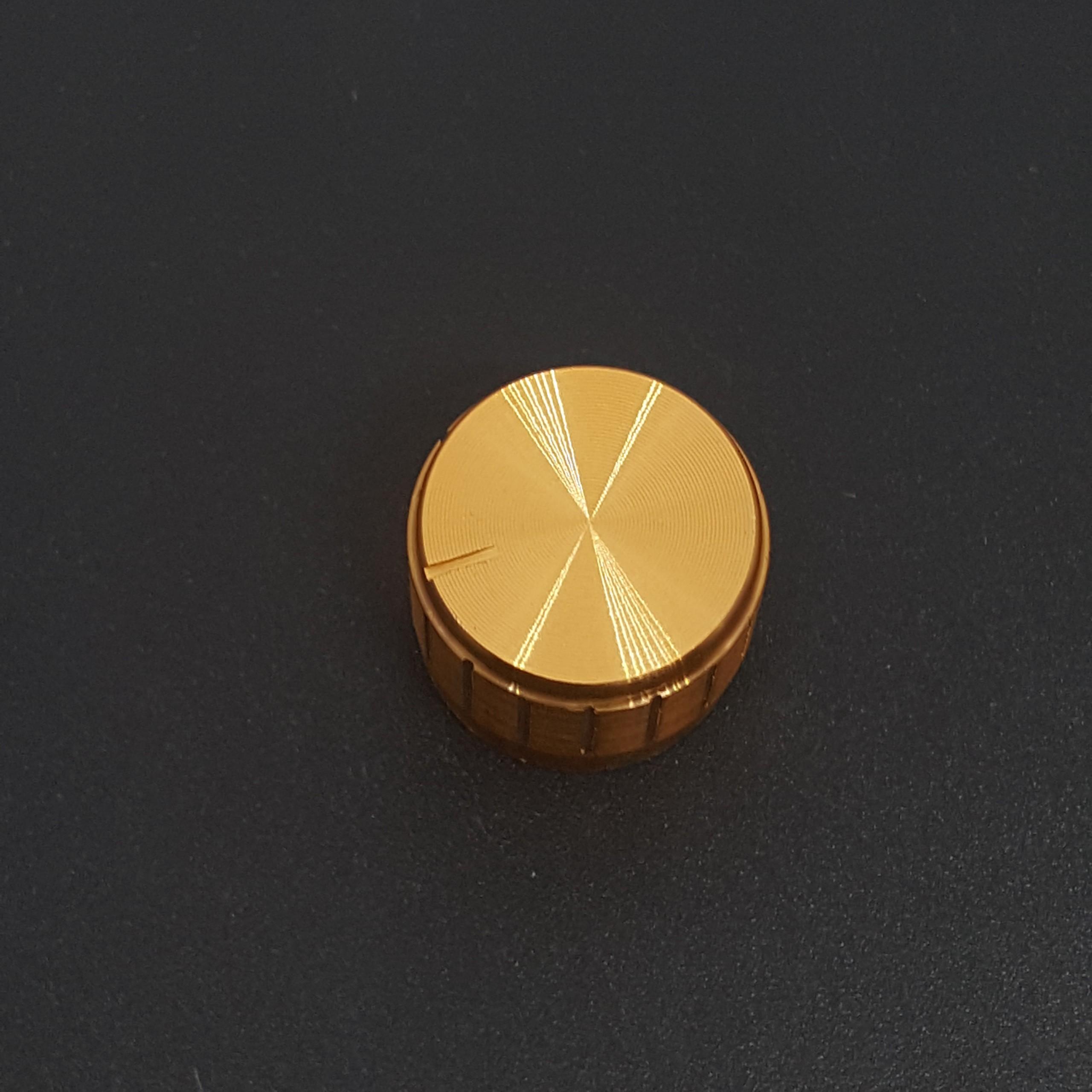 2 con Núm triết áp vàng 20mm