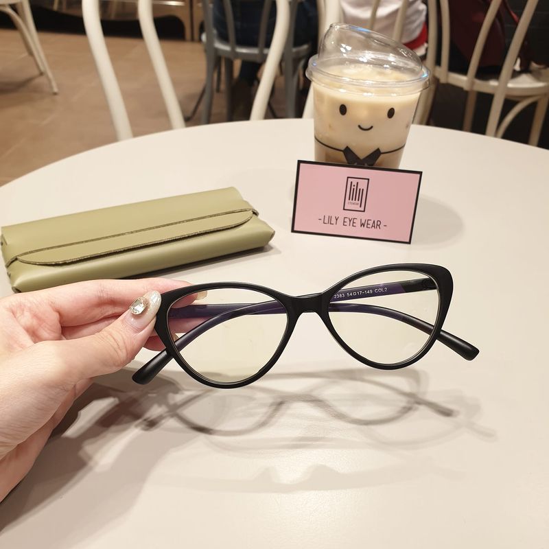 Gọng Kính Mắt Mèo Nhựa Siêu Dẻo Basic 2383