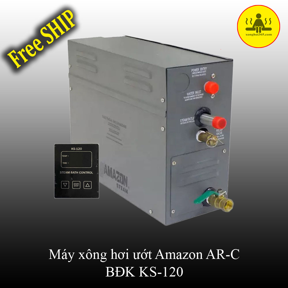 Free ship - máy xông hơi ướt amazon 6kw ar6c