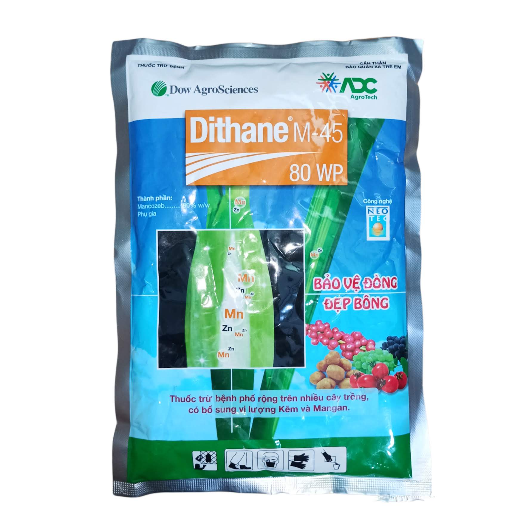 Dithane M45 Chống bệnh Thán thư , móc sương, vàng lá, Rỉ sắt