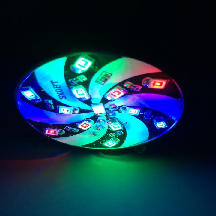 Đèn LED hậu chớp nháy lốc xoáy ( màu trắng )
