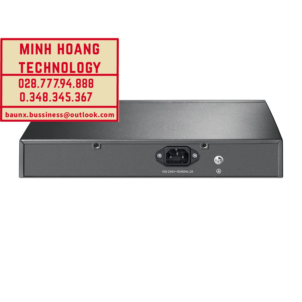 [HCM]Switch Desktop/Rackmount 8 cổng Gigabit với 8 cổng PoE+ TL-SG1008PE