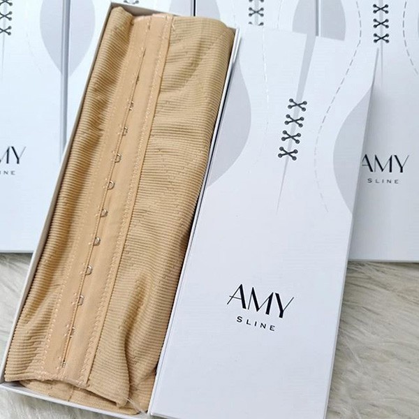 Đai siết eo - Đai nịt bụng AMYSLINE - eo thon gọn