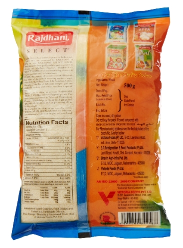 BỘT MÌ - SOOJI RAJHANI 500 GAM (expiry date: 08/2024)