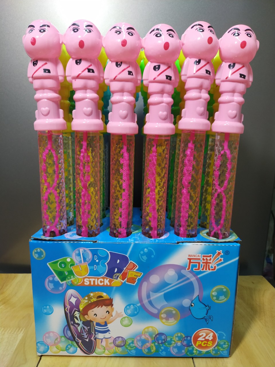 Cây Que Thổi Bong Bóng Loại Que 5 Lỗ ( Sét 2 Cây )